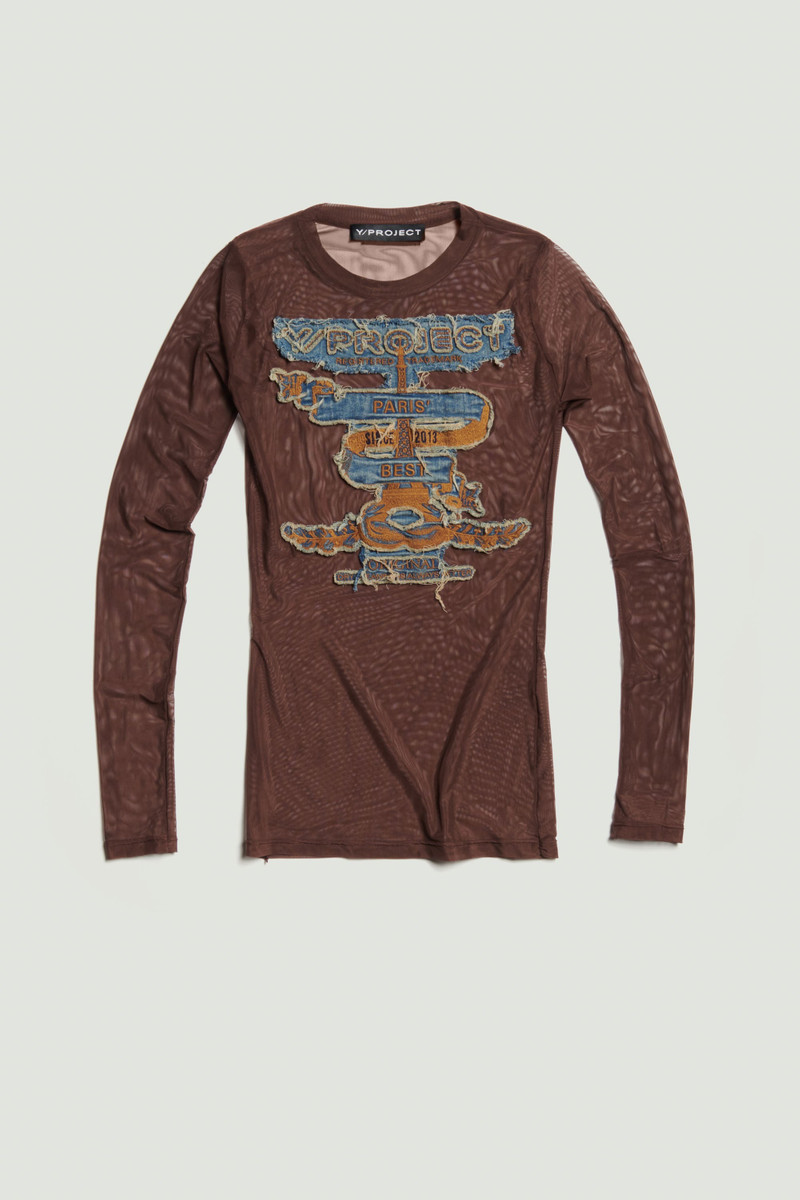 Paris' Best Mesh T-shirt 1