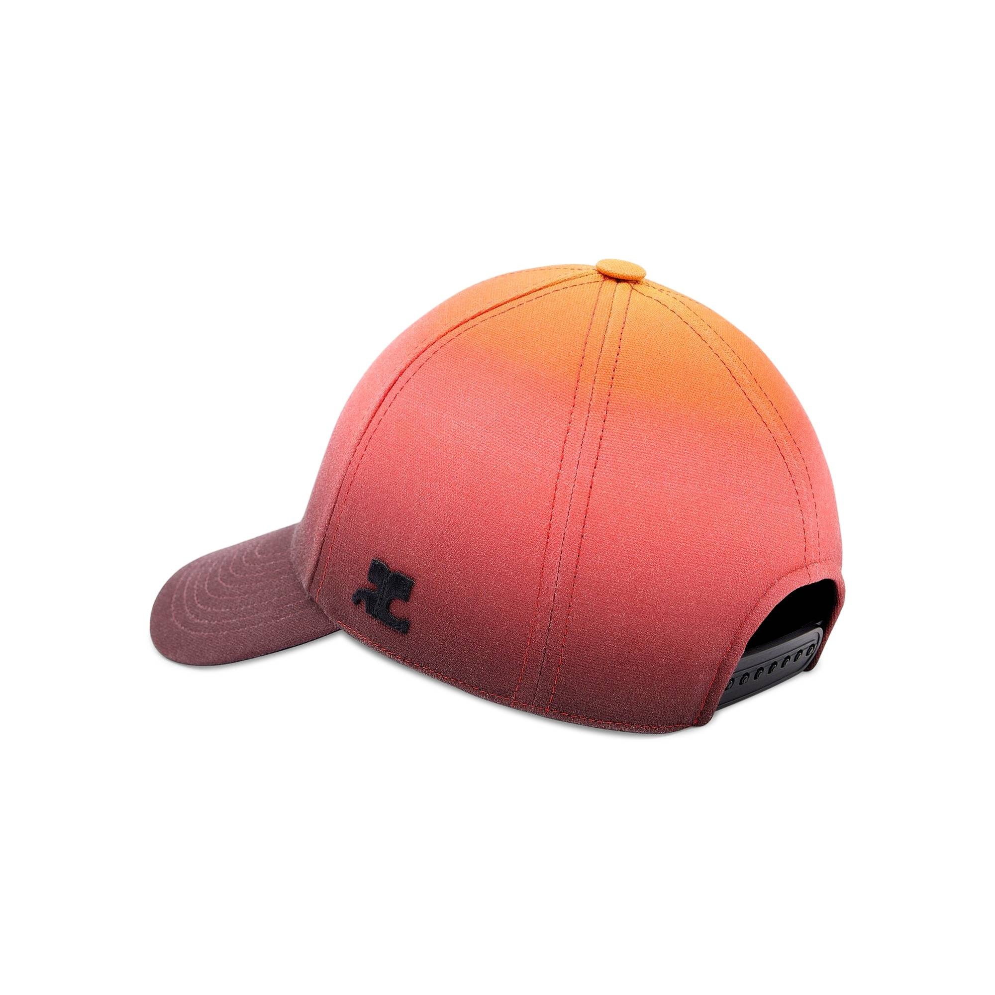 Courrèges Signature Cap 'Gradient Sunset' - 2