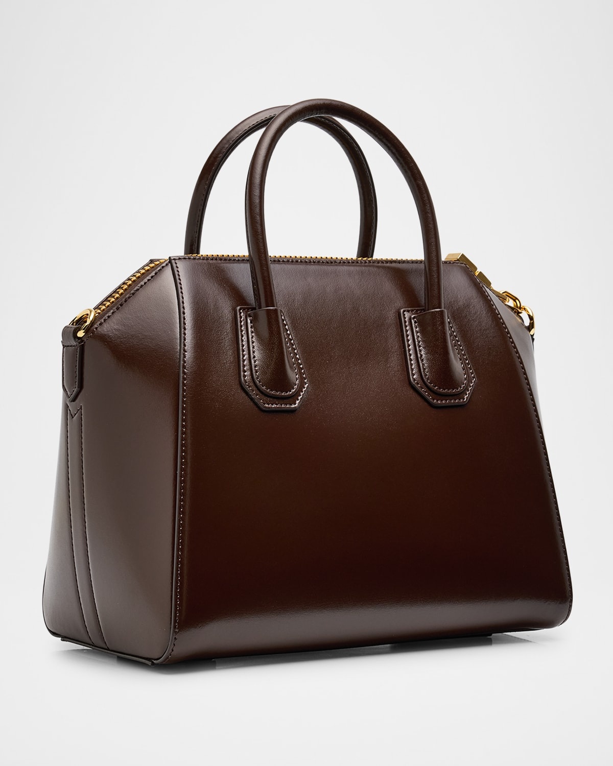 Antigona Small Top Handle Bag in Box Leather - 3