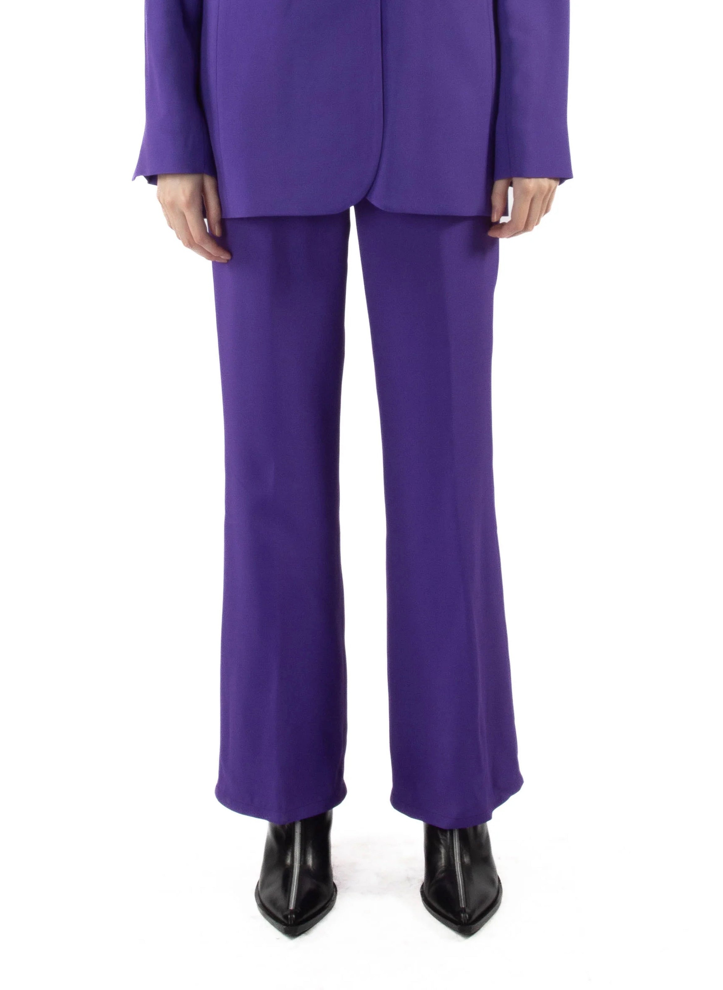 Flare Pants Purple - 1