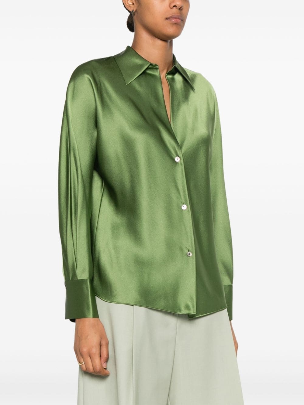 satin shirt - 3