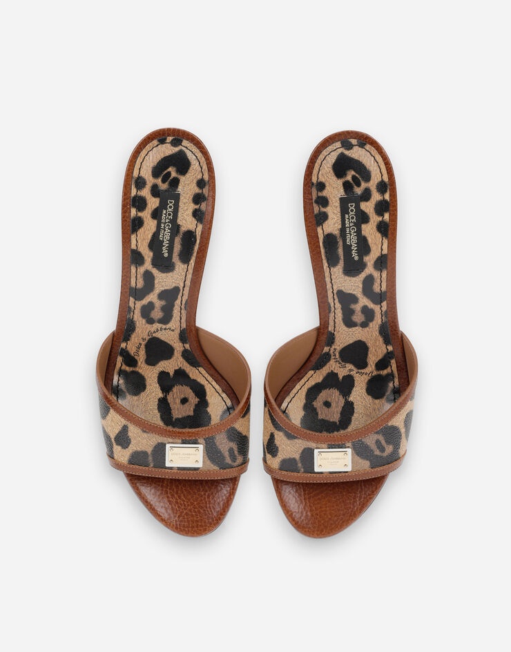 Leopard-print Keira mules - 4