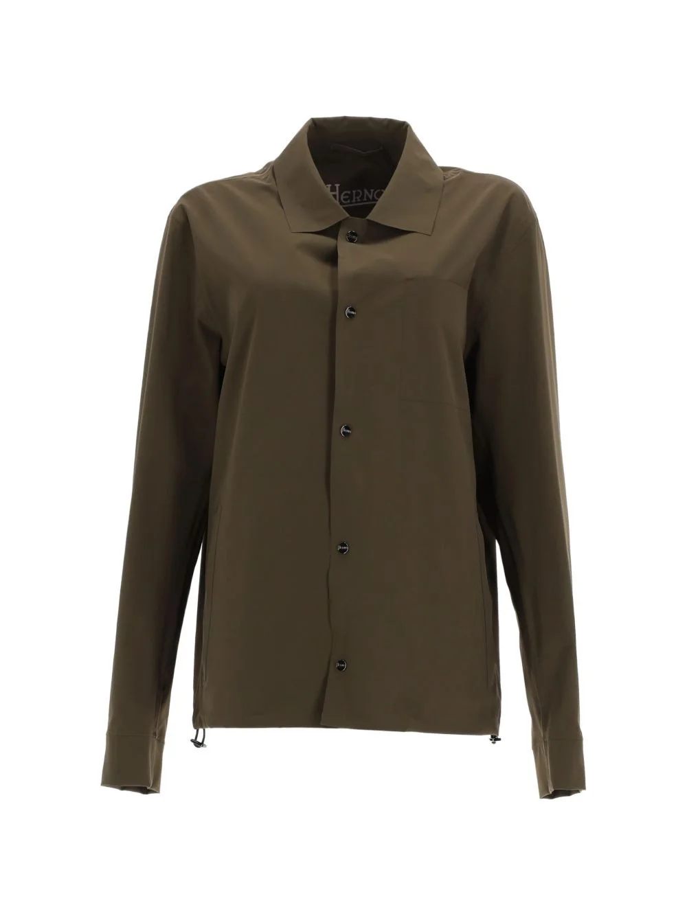 chest-pocket buttoned shirt jacket - 1