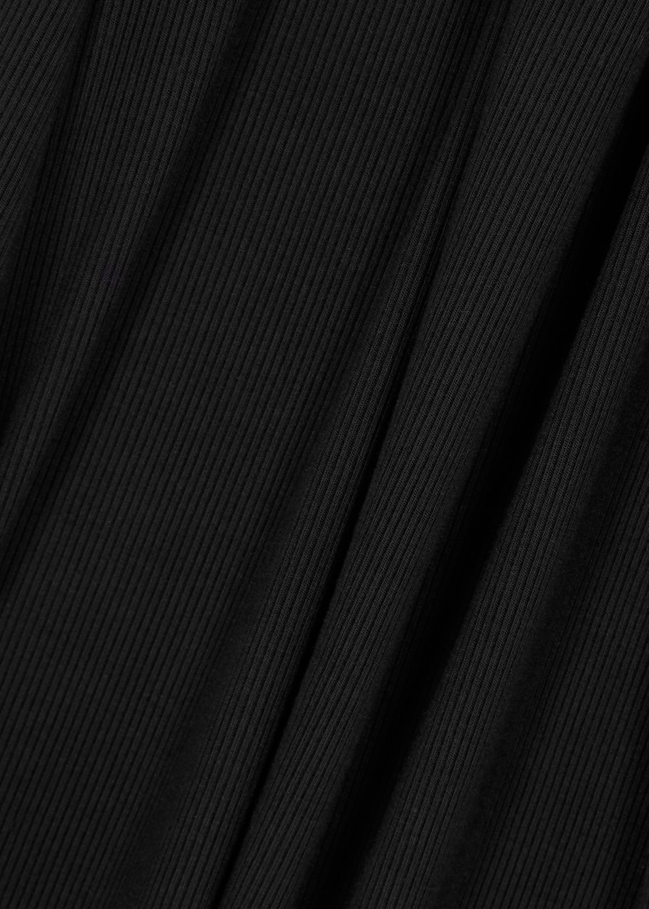 Ribbed stretch-jersey top - 5