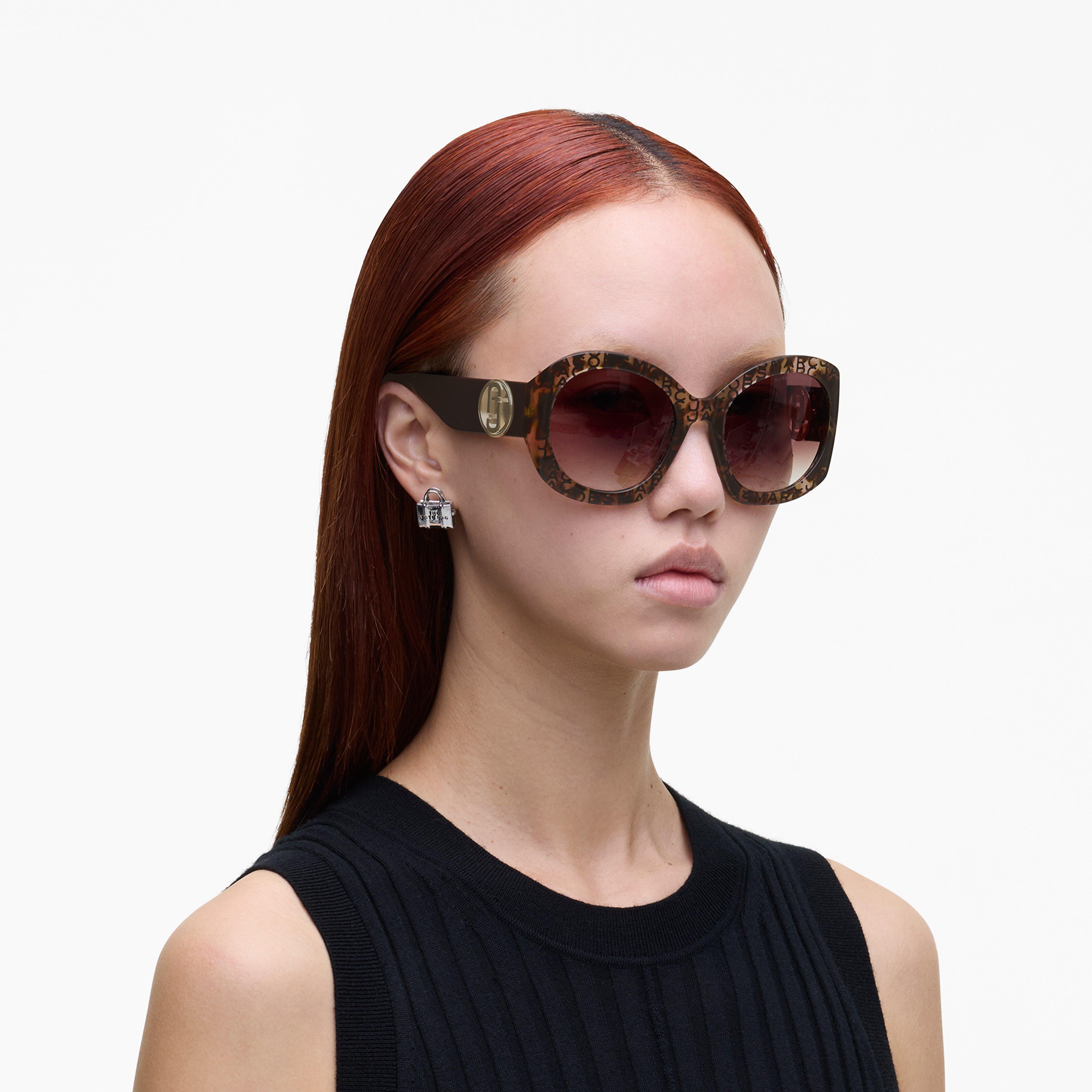 THE J MARC MONOGRAM ROUND SUNGLASSES - 2