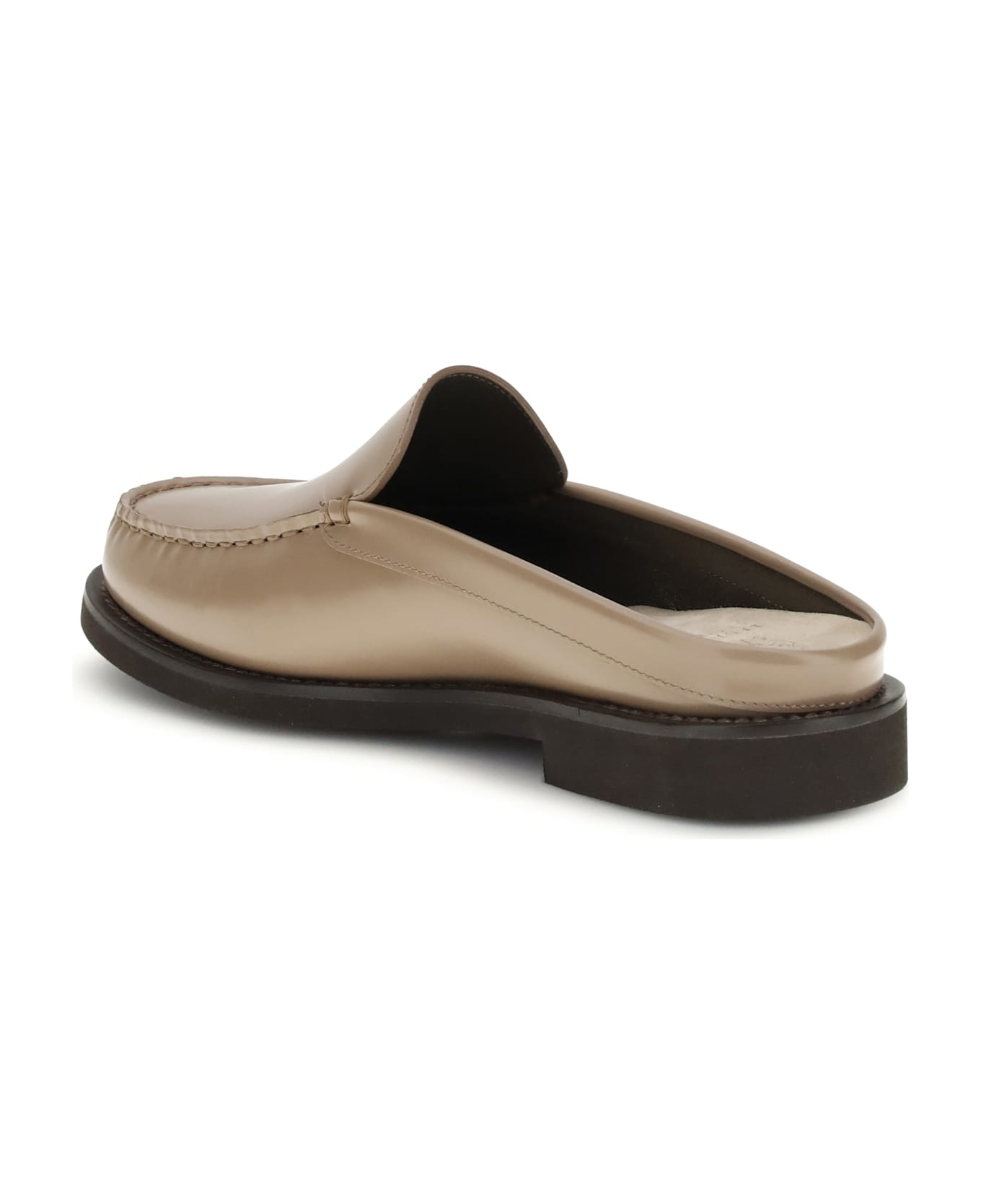 Leather Mules - 3
