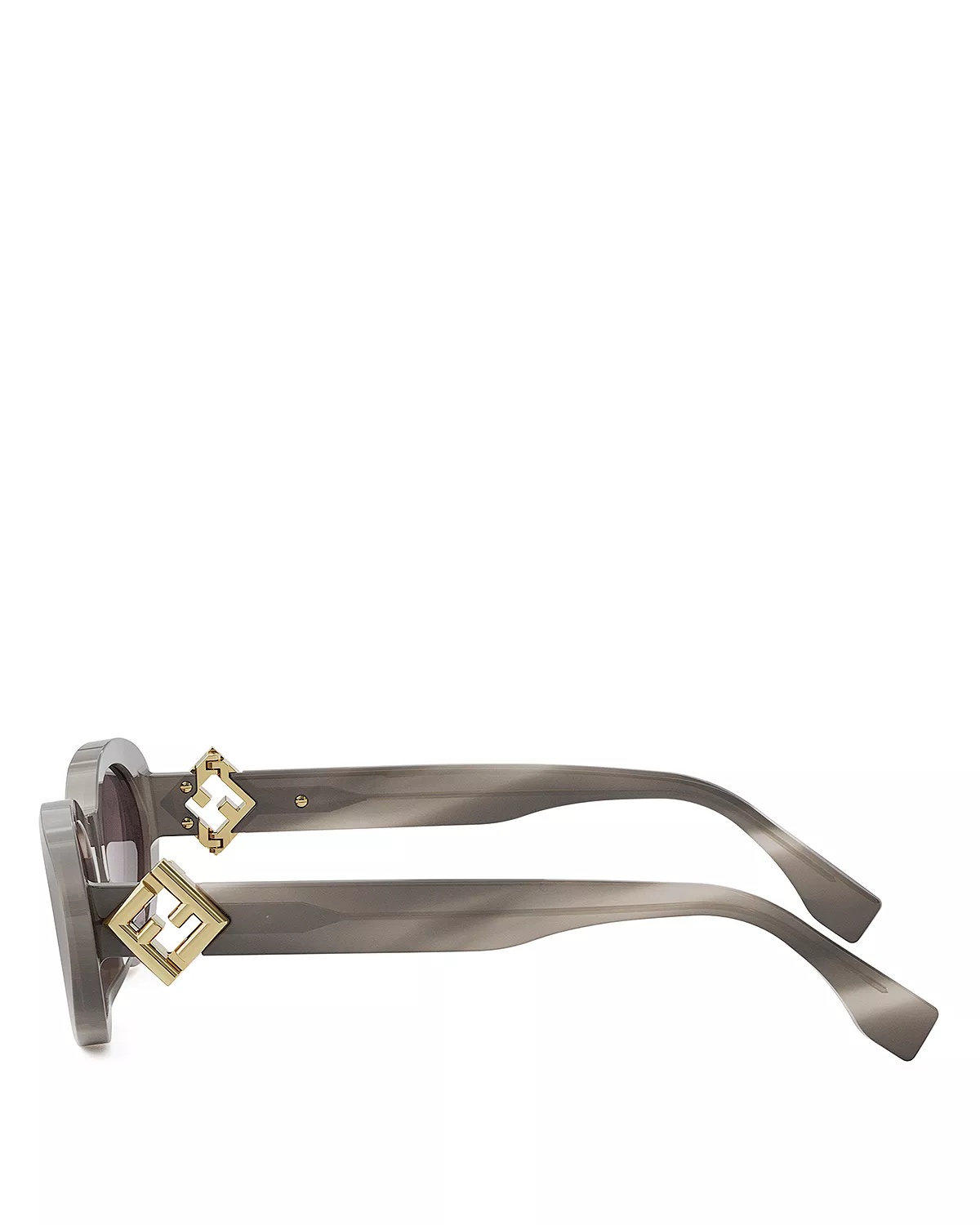 FF Diamonds Oval Sunglasses, 53mm - 4
