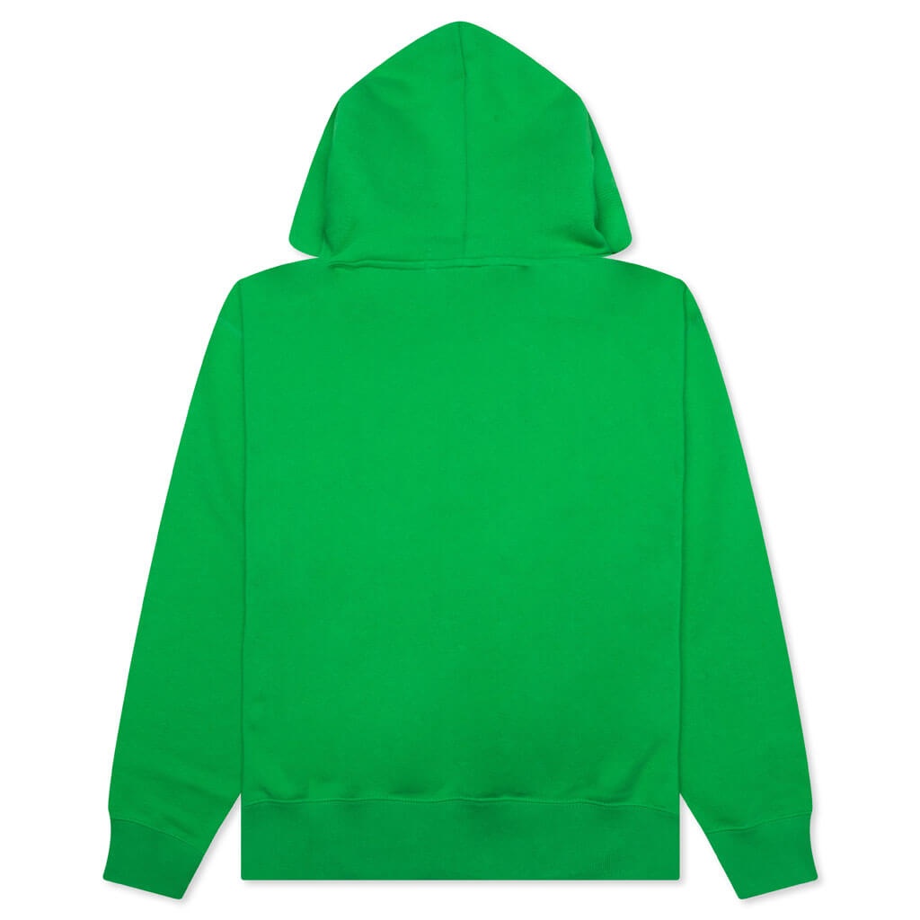 INK CAMO PULLOVER HOODIE - GREEN - 2