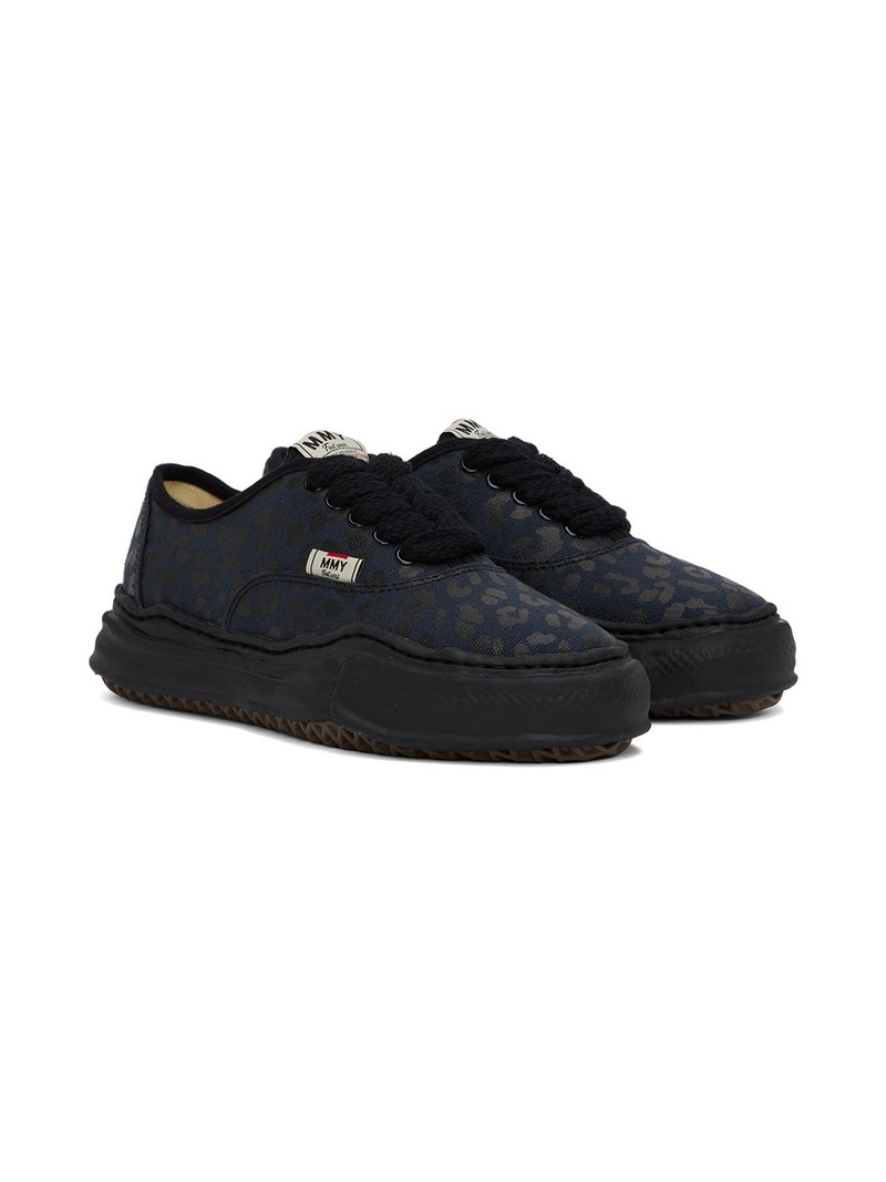 Black Baker Leopard Sneakers 4