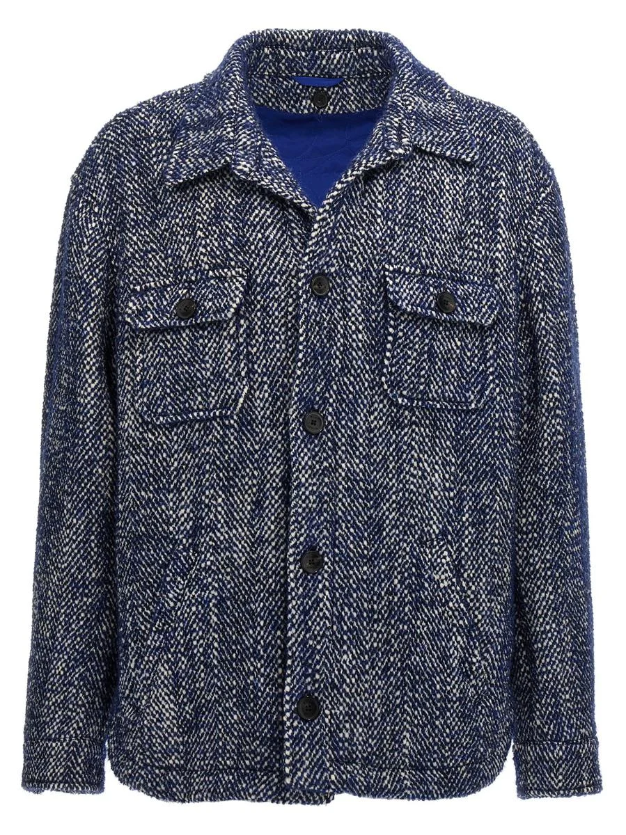 Etro Chevron Wool Jacket - 1