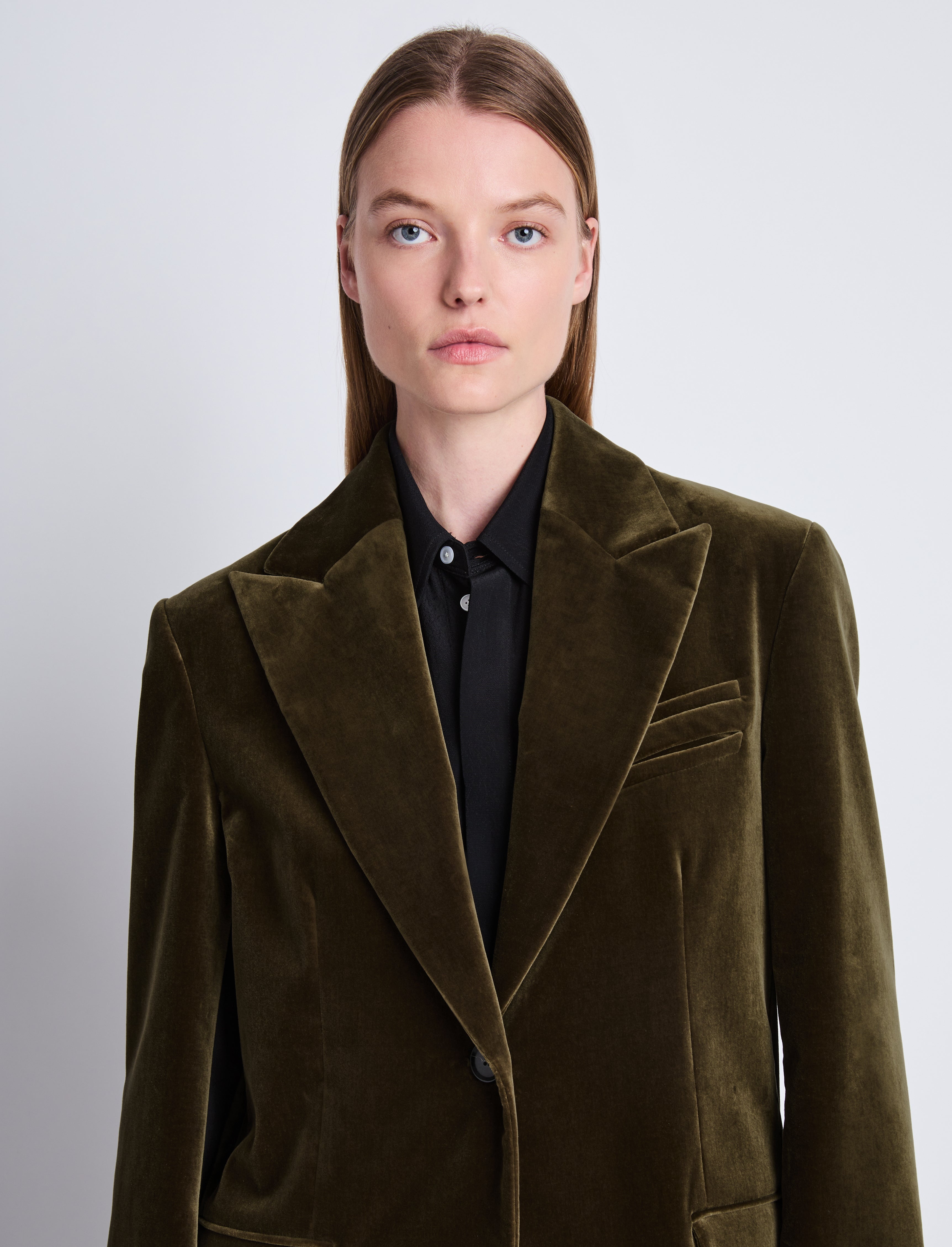 Nico Jacket in Velvet Suiting - 6