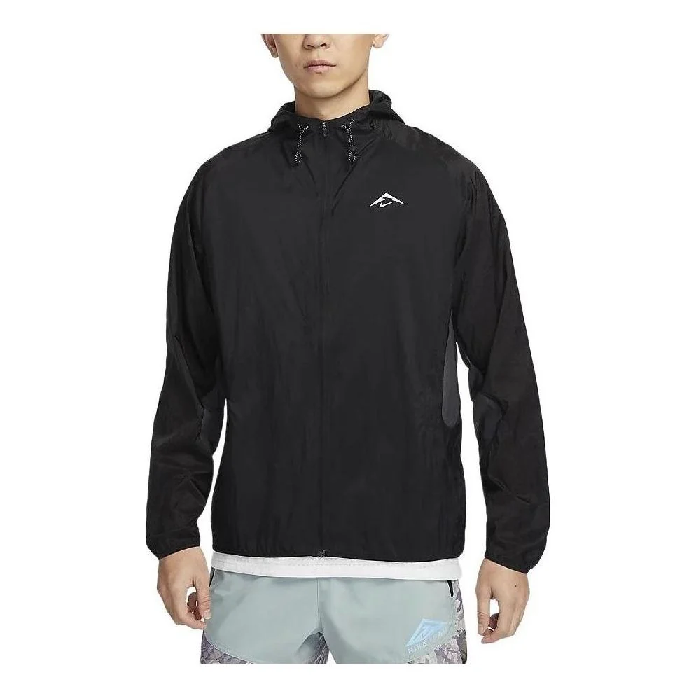 Nike Trail Aireez Running Jacket (Asia Sizing) 'Black' FN4003-010 - 1