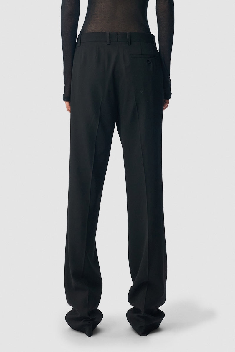 Emilia Asymmetric Low Waist Trousers - 3
