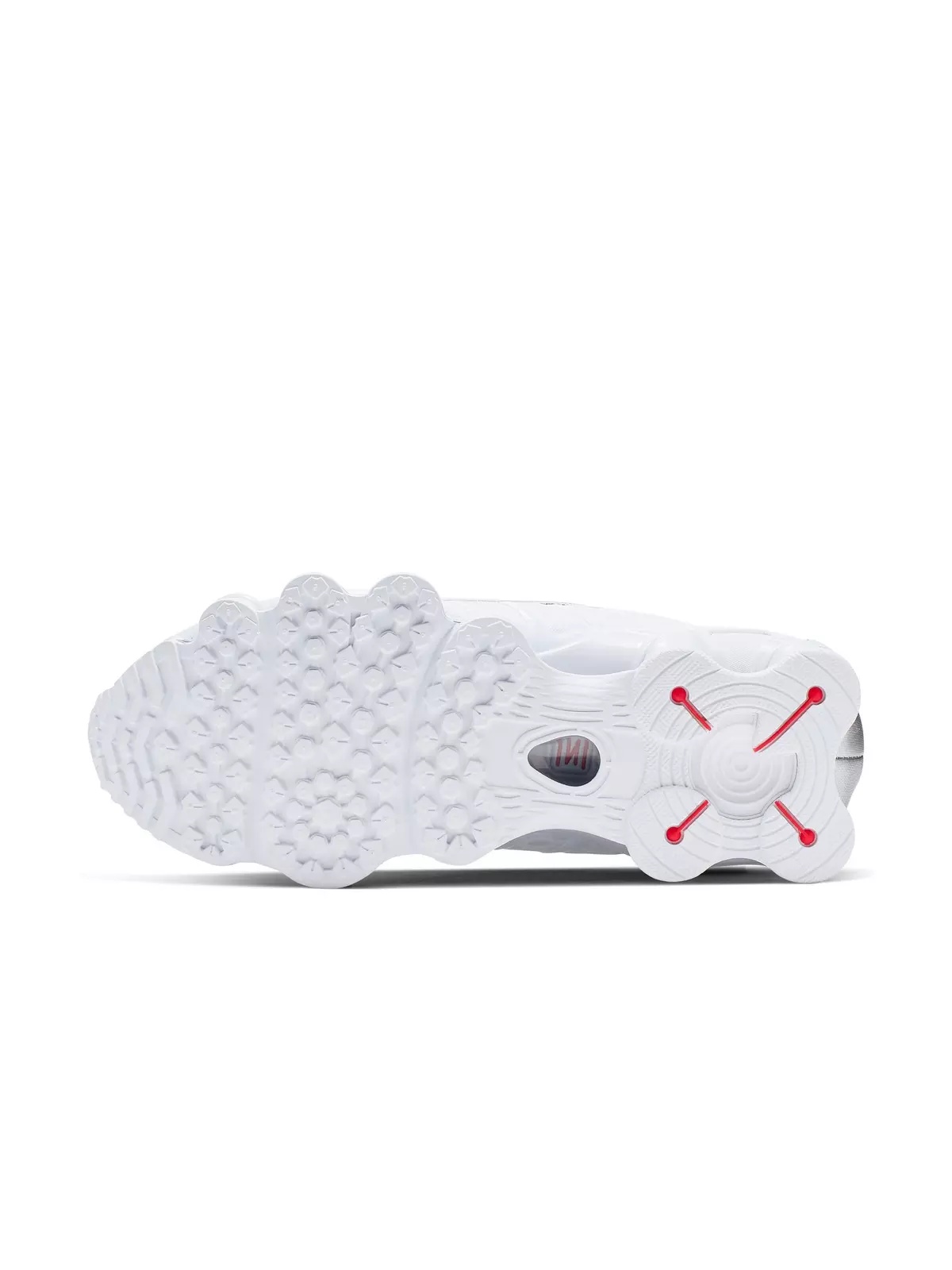 Shox TL "White/Metallic Silver/Max Orange" Women's Shoe - 8