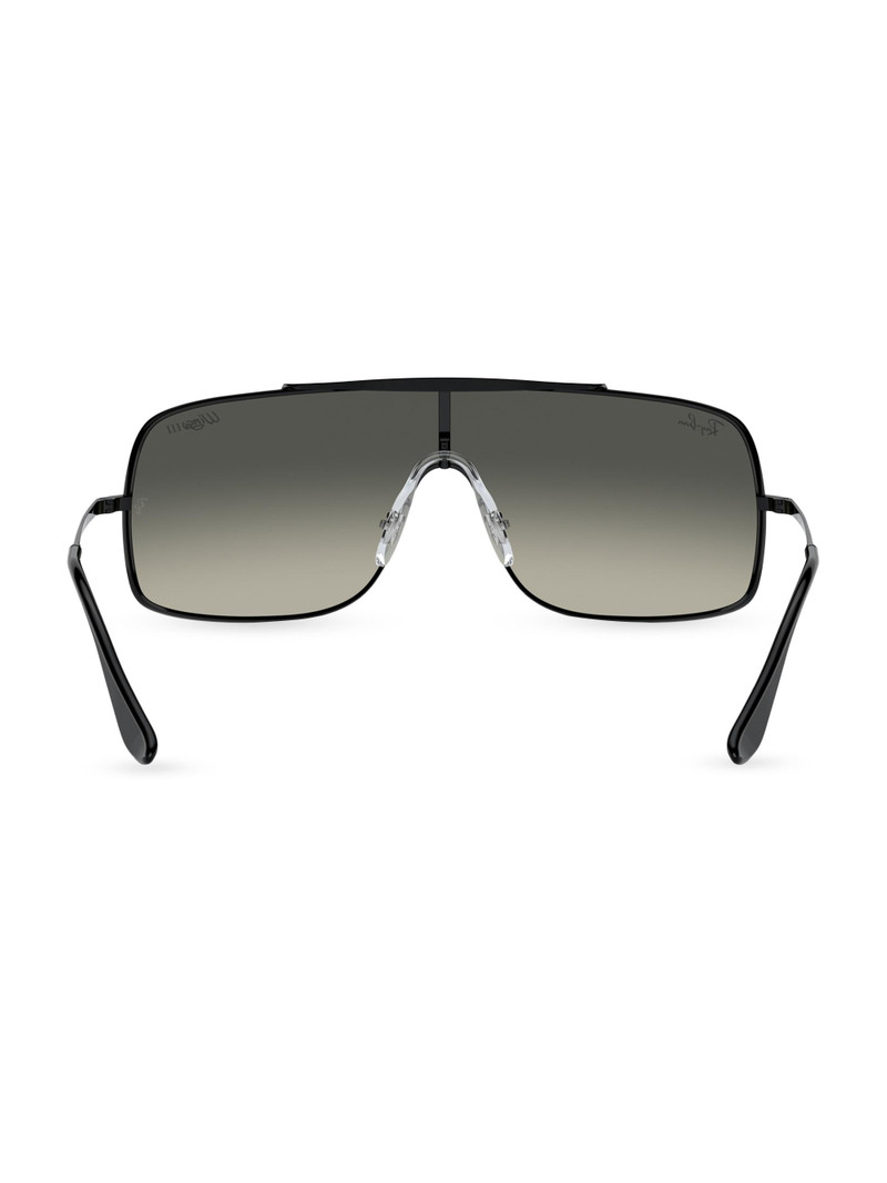 Women's 0RB3897 0MM Wings III Sunglasses - Black Grey Gradient 4