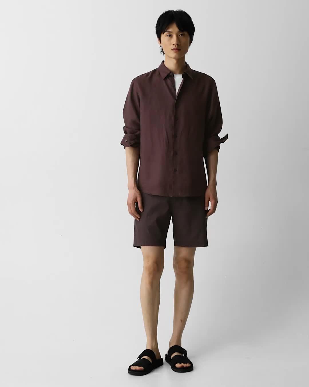 Irving Shirt in Relaxed Linen - 7