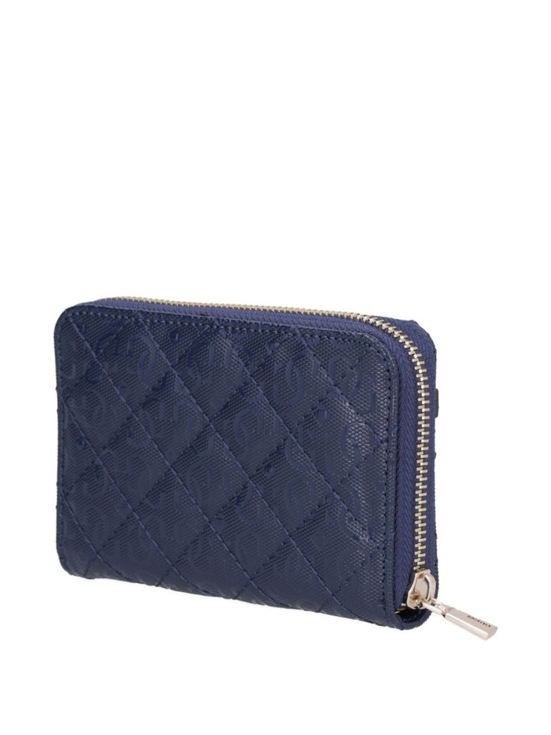GUESS USA quilted logo-embossed wallet outlook