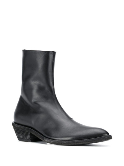 Haider Ackermann pointed tapered heel boots outlook