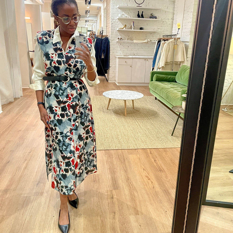 Sippy Day-to-Night Dress - Printed Washable Silk 8