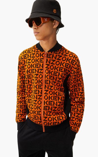 KENZO KENZO monogrammed Sport jacket in jacquard outlook