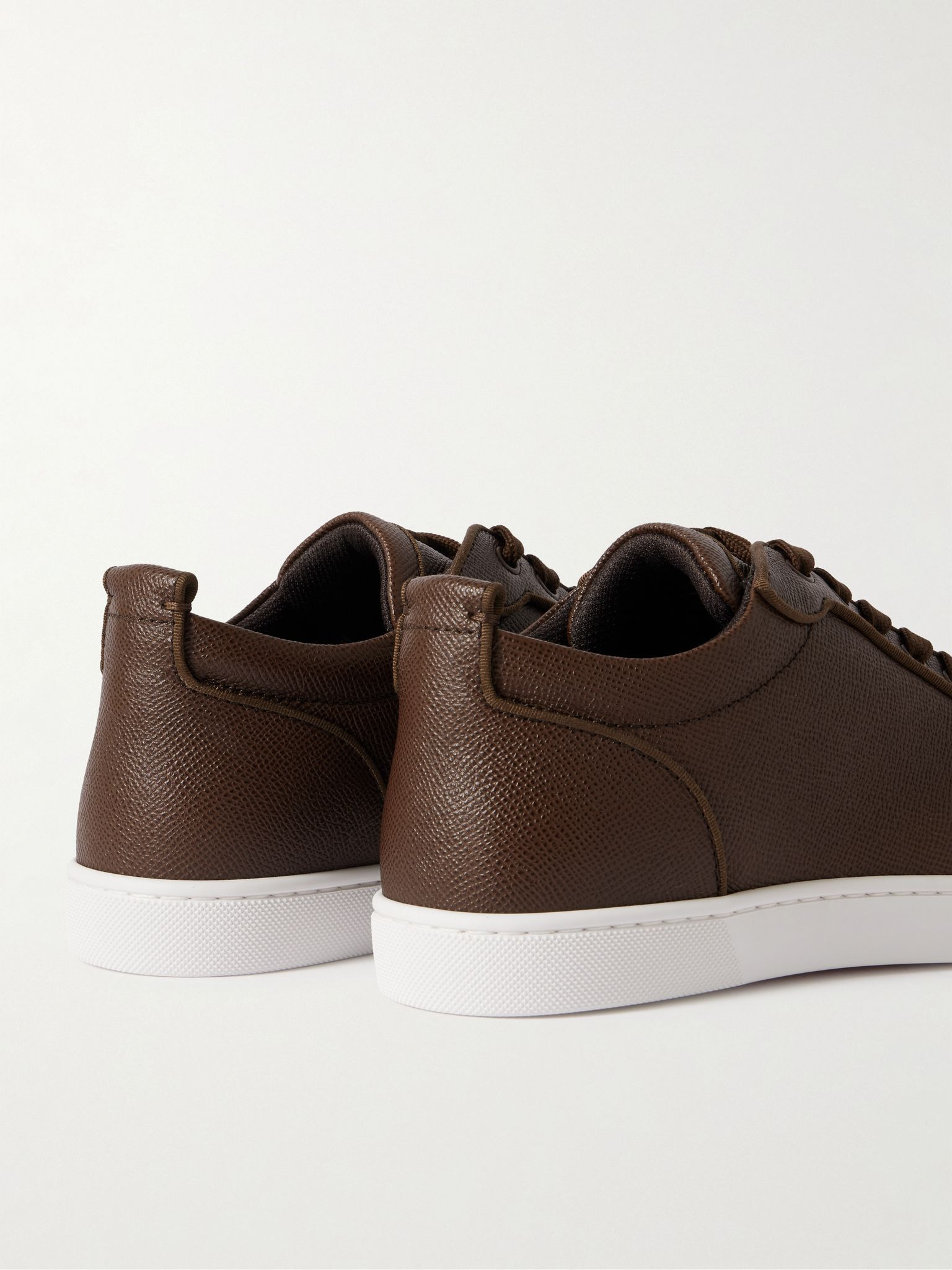Rantulow Full-Grain Leather Sneakers Brown - 5
