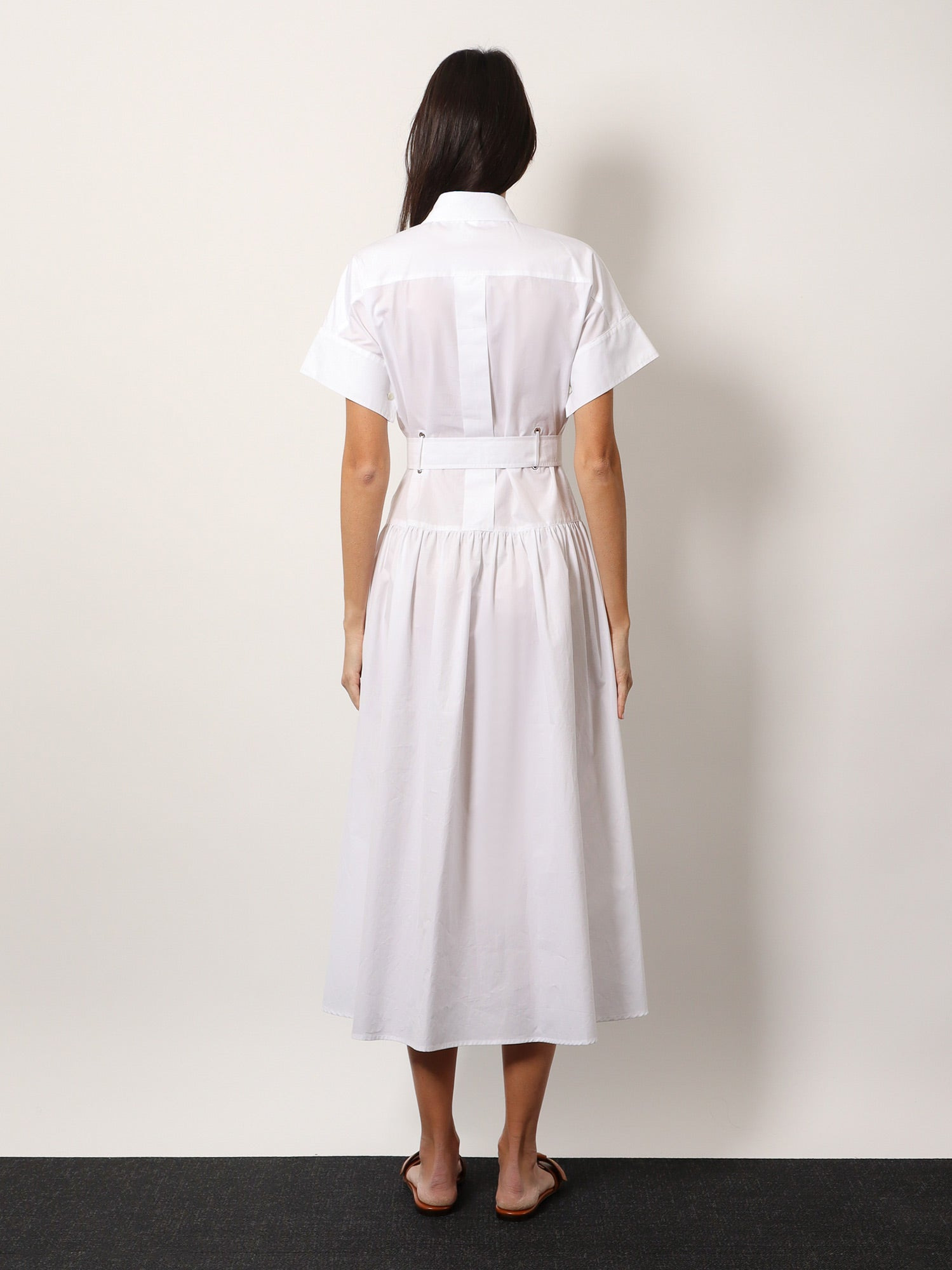 Max Mara Agoraio Cotton Chemisier Dress - 5