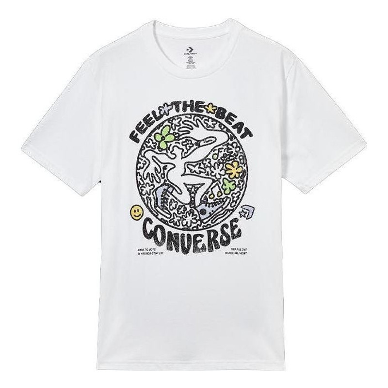 Converse Abstract Dance Tee 'White' 10023456102 - 1