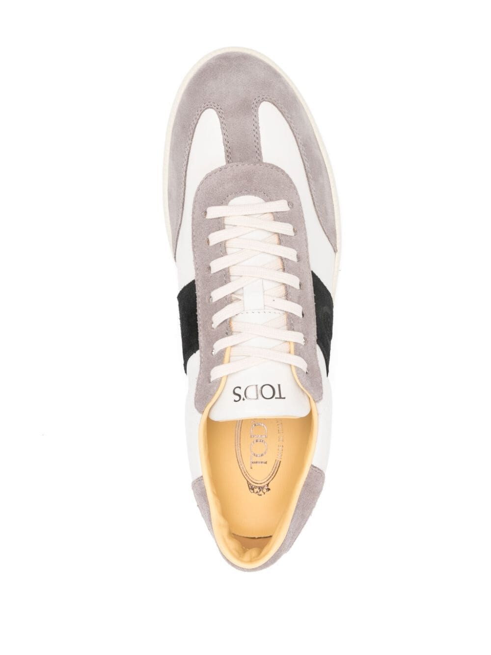 Tod's tabs sneakers in smooth leather and suede - 4