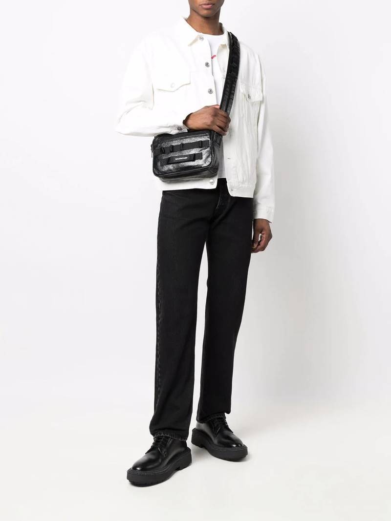 BALENCIAGA Army pouch shoulder bag outlook