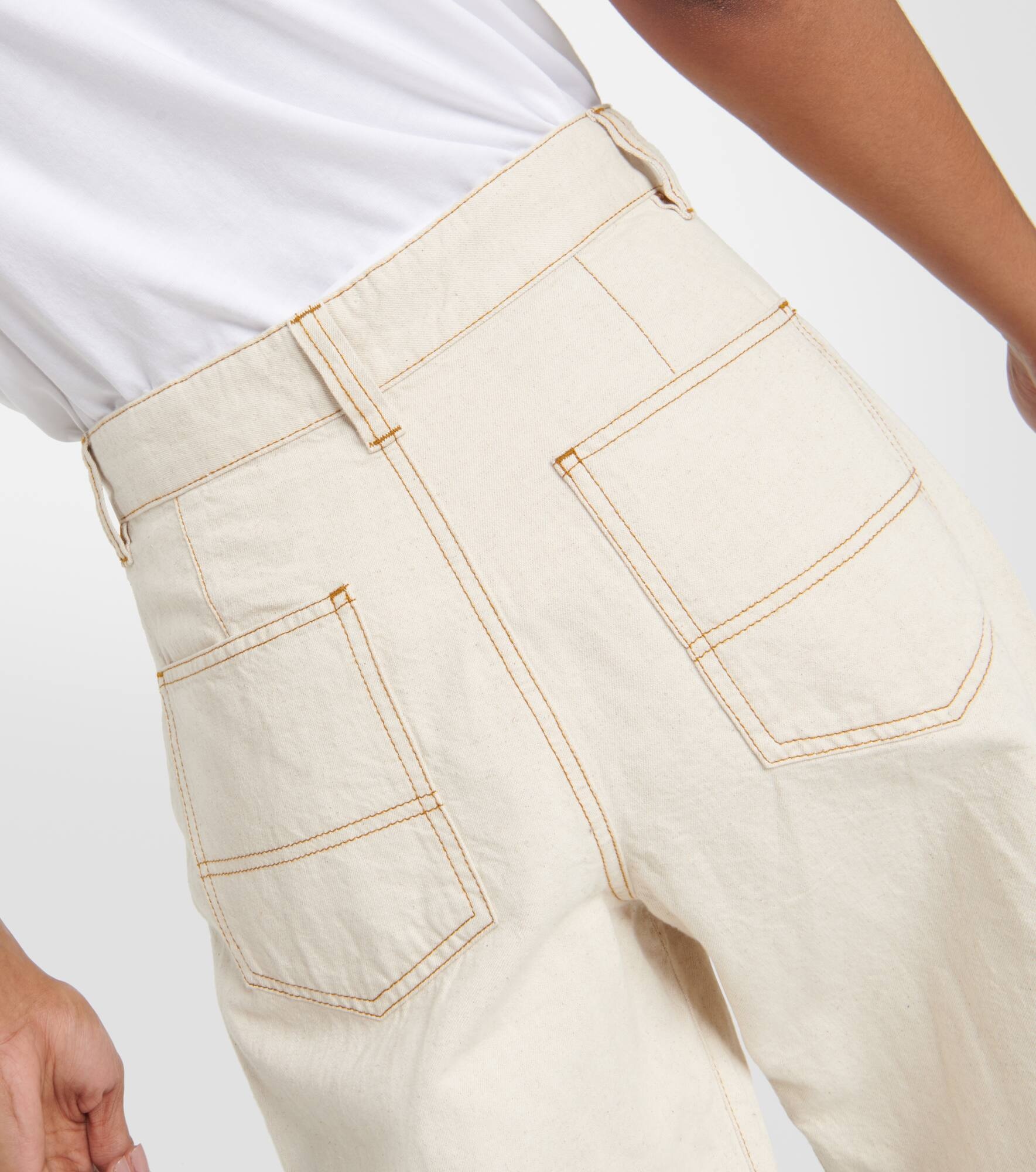 Fanny barrel-leg jeans - 6