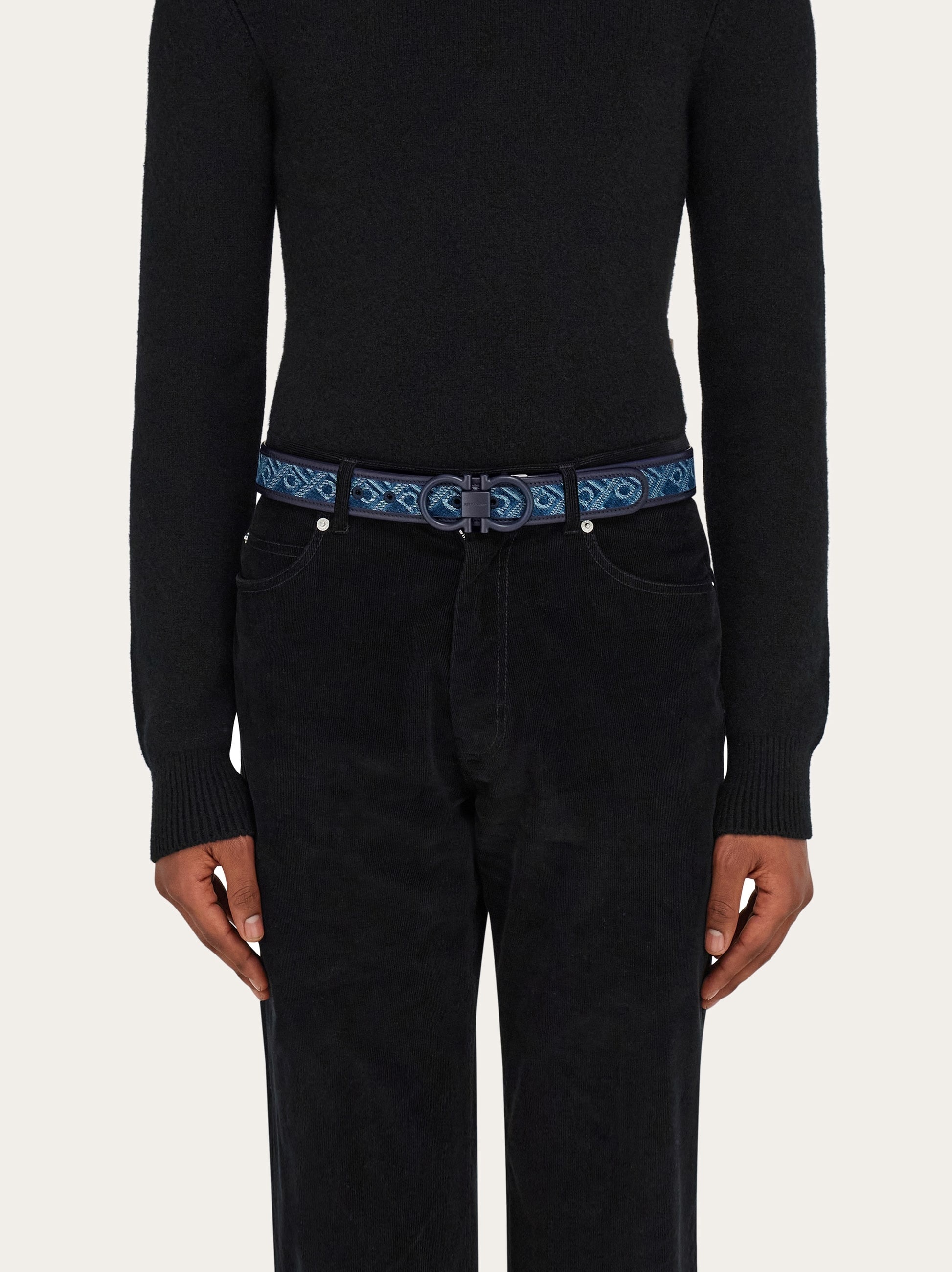 Ferragamo Monogram adjustable belt - 4