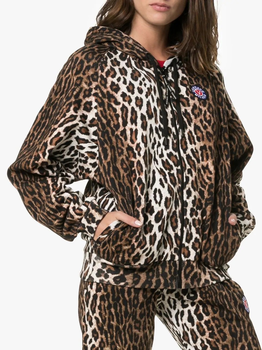 leopard print hoodie - 3