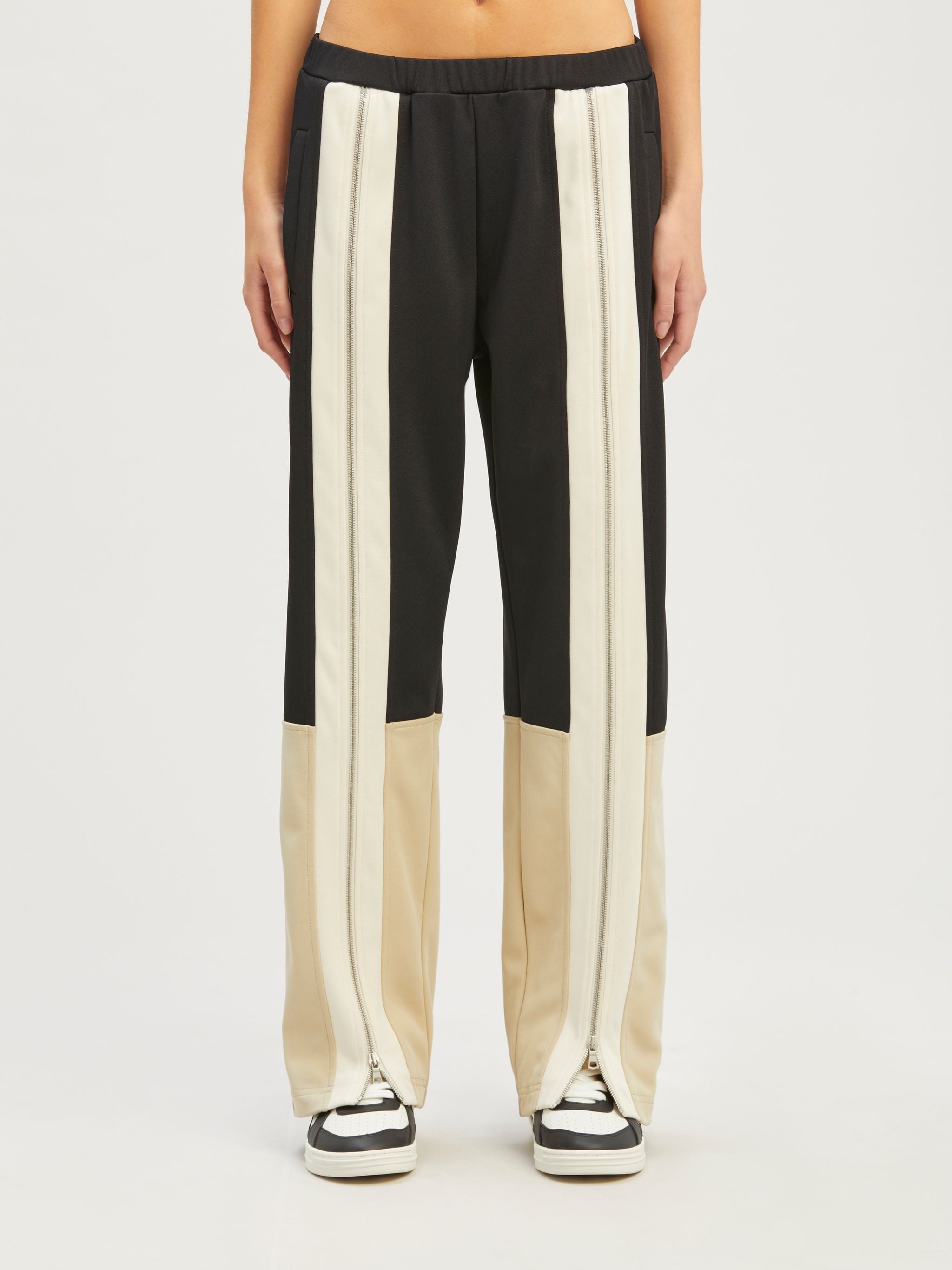 Cut Zipped Track Pants - 3