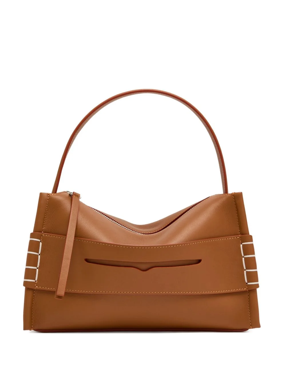 Loafer leather shoulder bag - 1