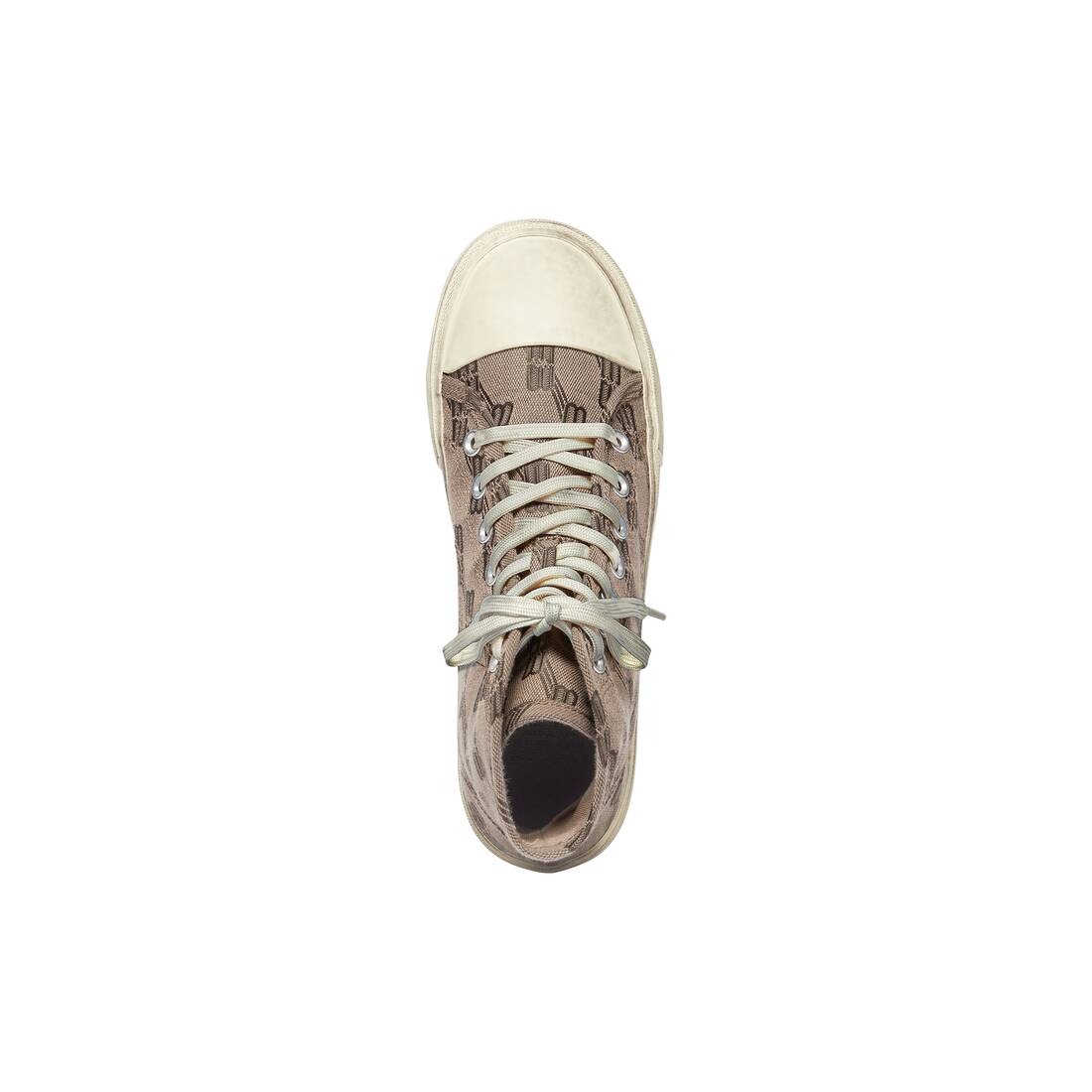 BALENCIAGA paris high top sneaker bb monogram | REVERSIBLE