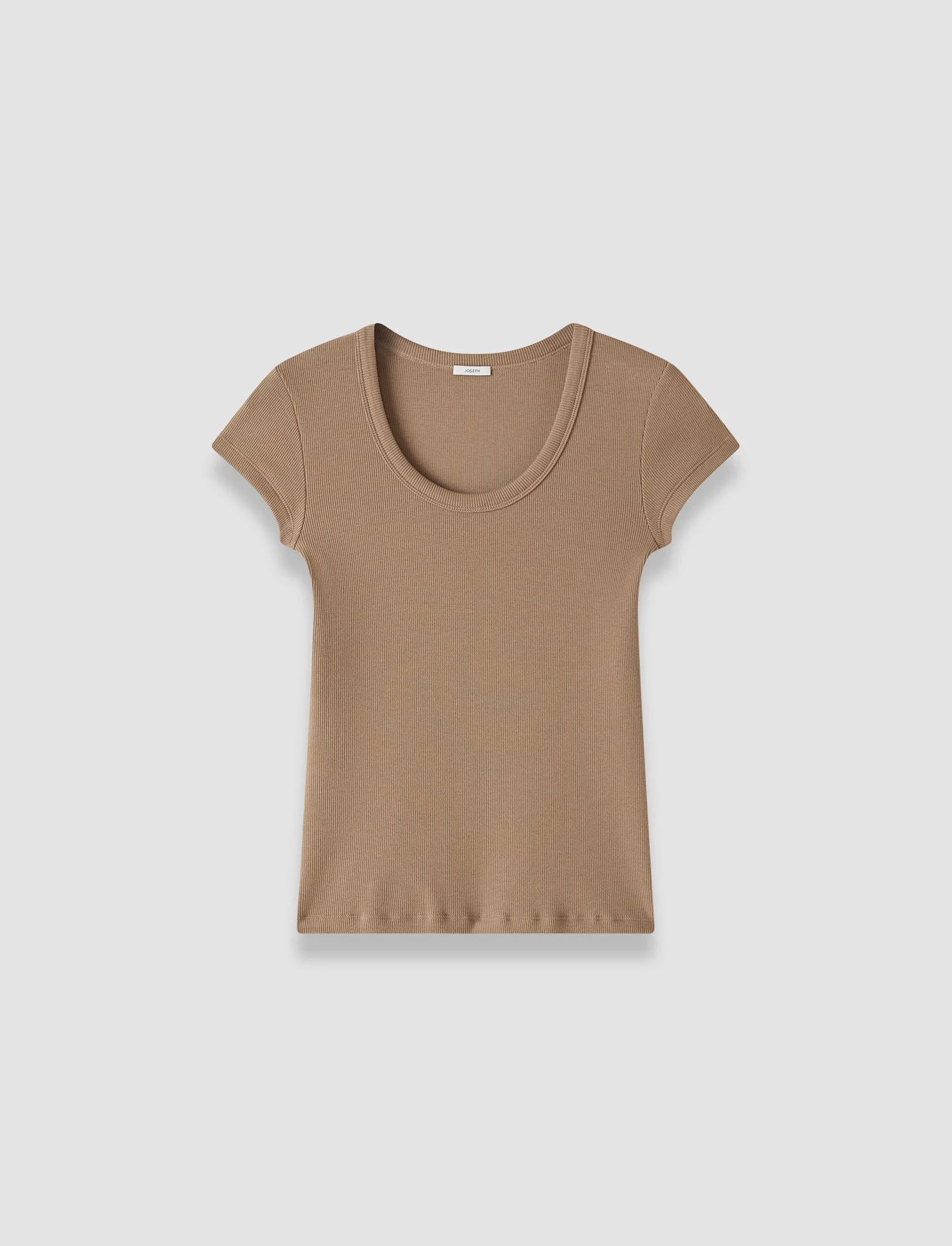 Saba Cotton Rib Top - 1