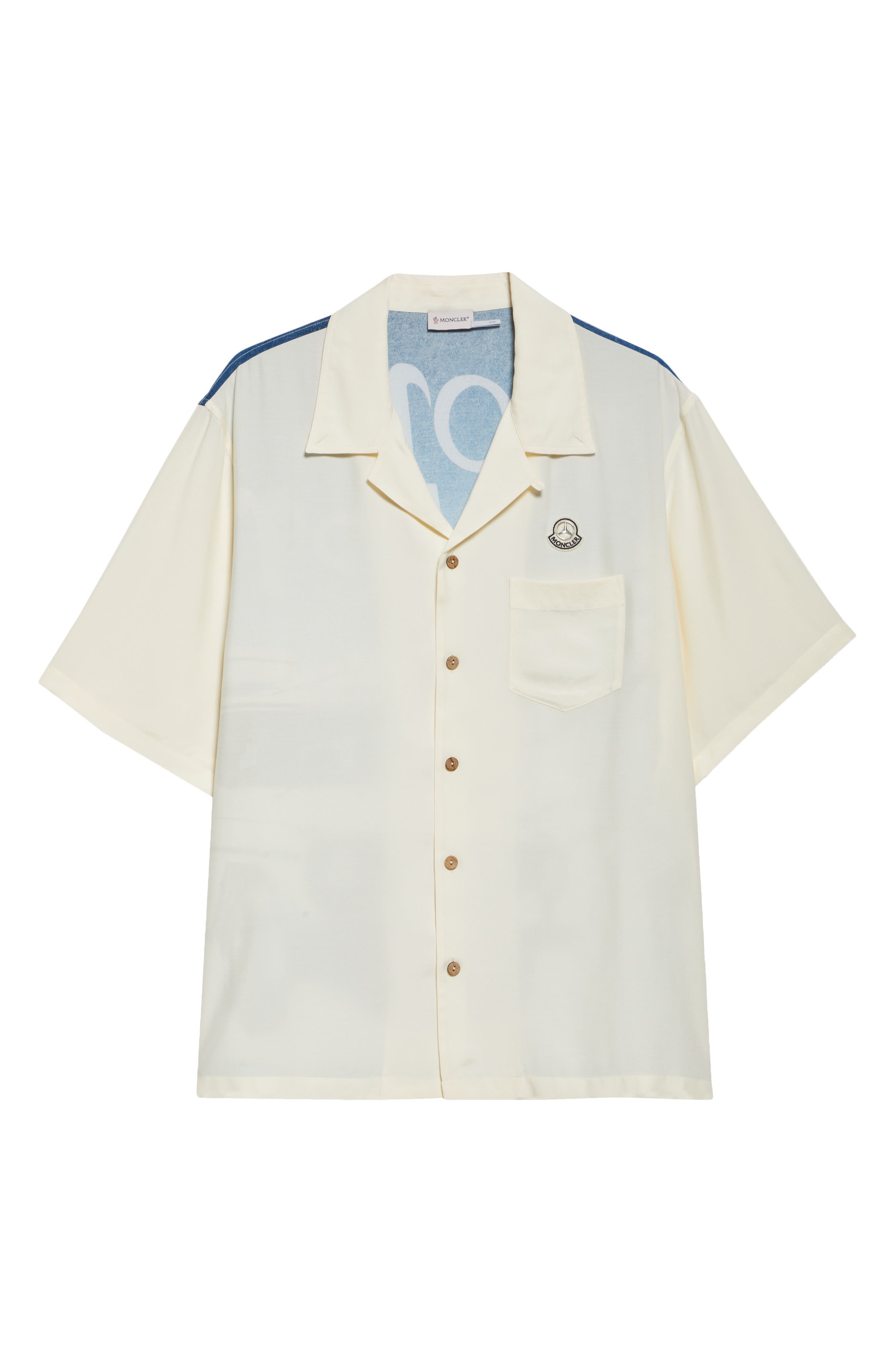 Moncler Genius x Mercedes-Benz By Nigo Print Camp Shirt in 041 - 5