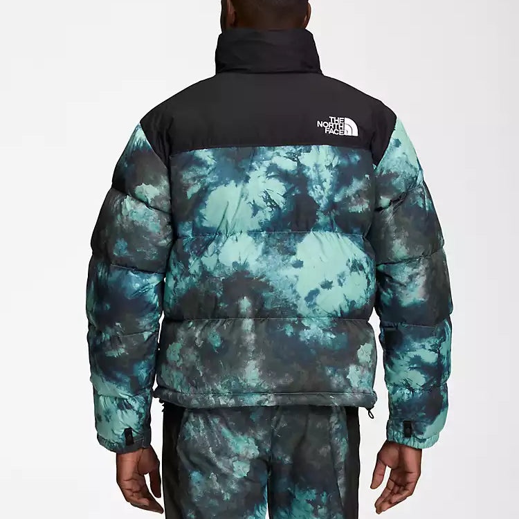 THE NORTH FACE PRINTED 1996 RETRO NUPTSE Jacket 'WASABI ICE DYE PRINT' NF0A5IX4-957 - 3
