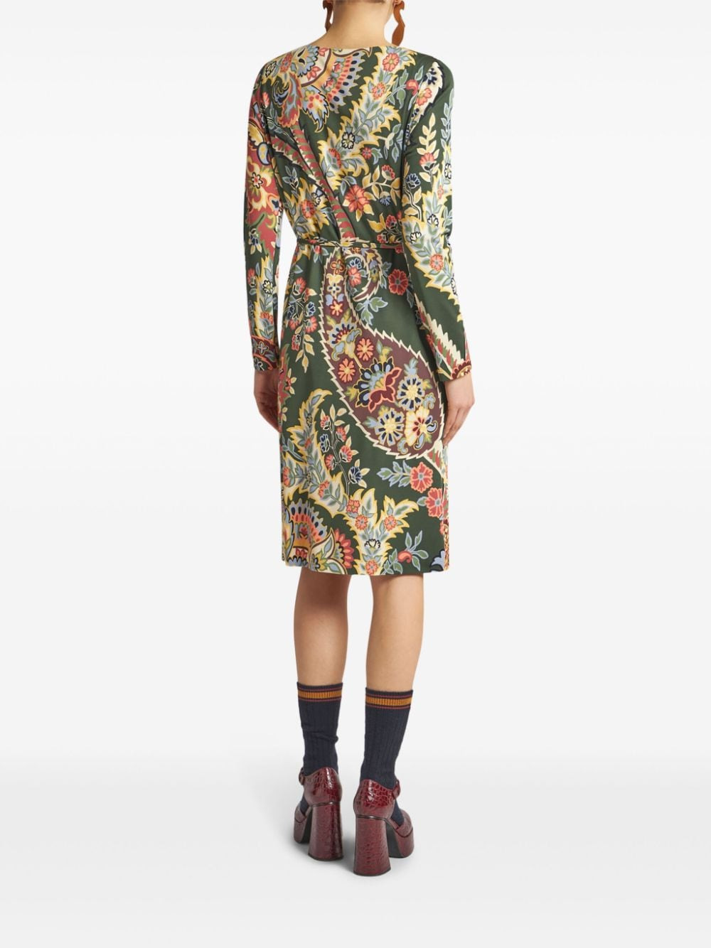 Etro Women Printed Midi Dress - 4
