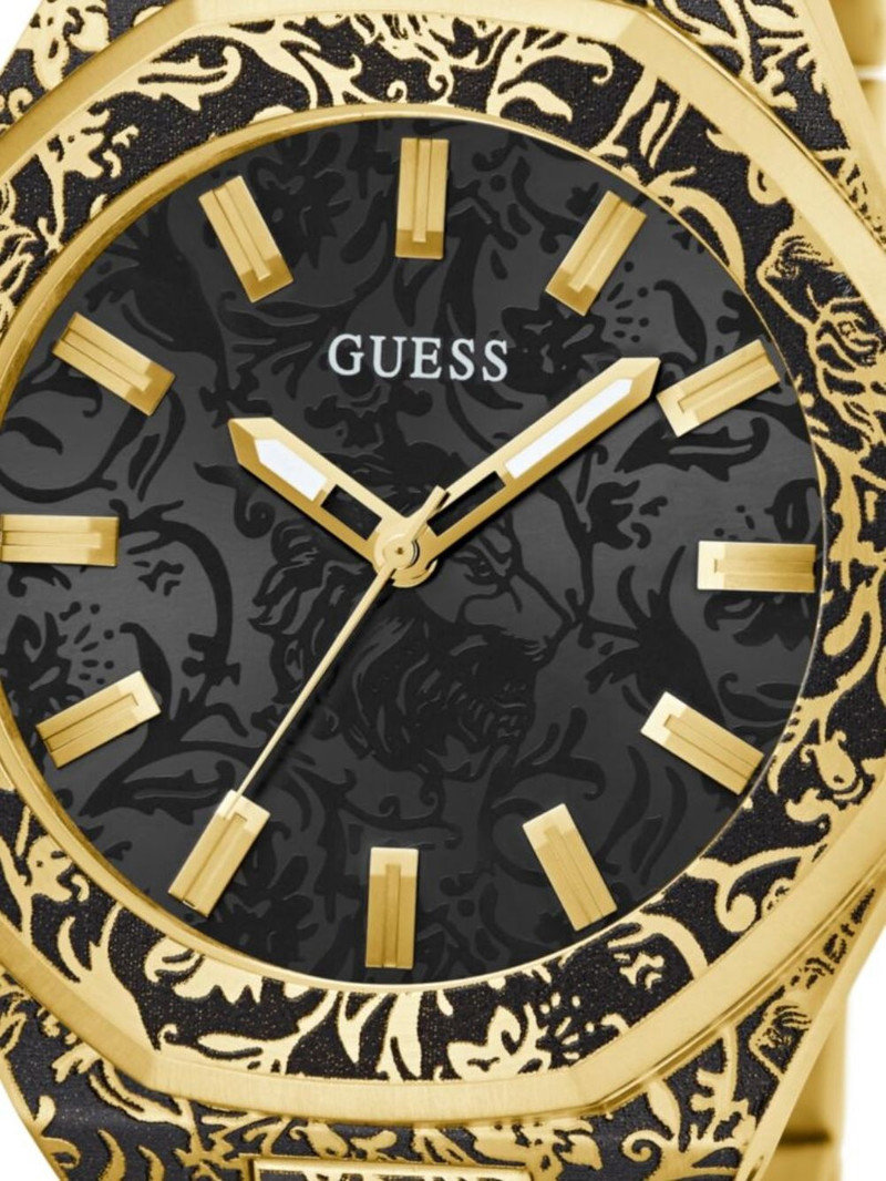 GUESS USA stainless steel battery 46mm outlook