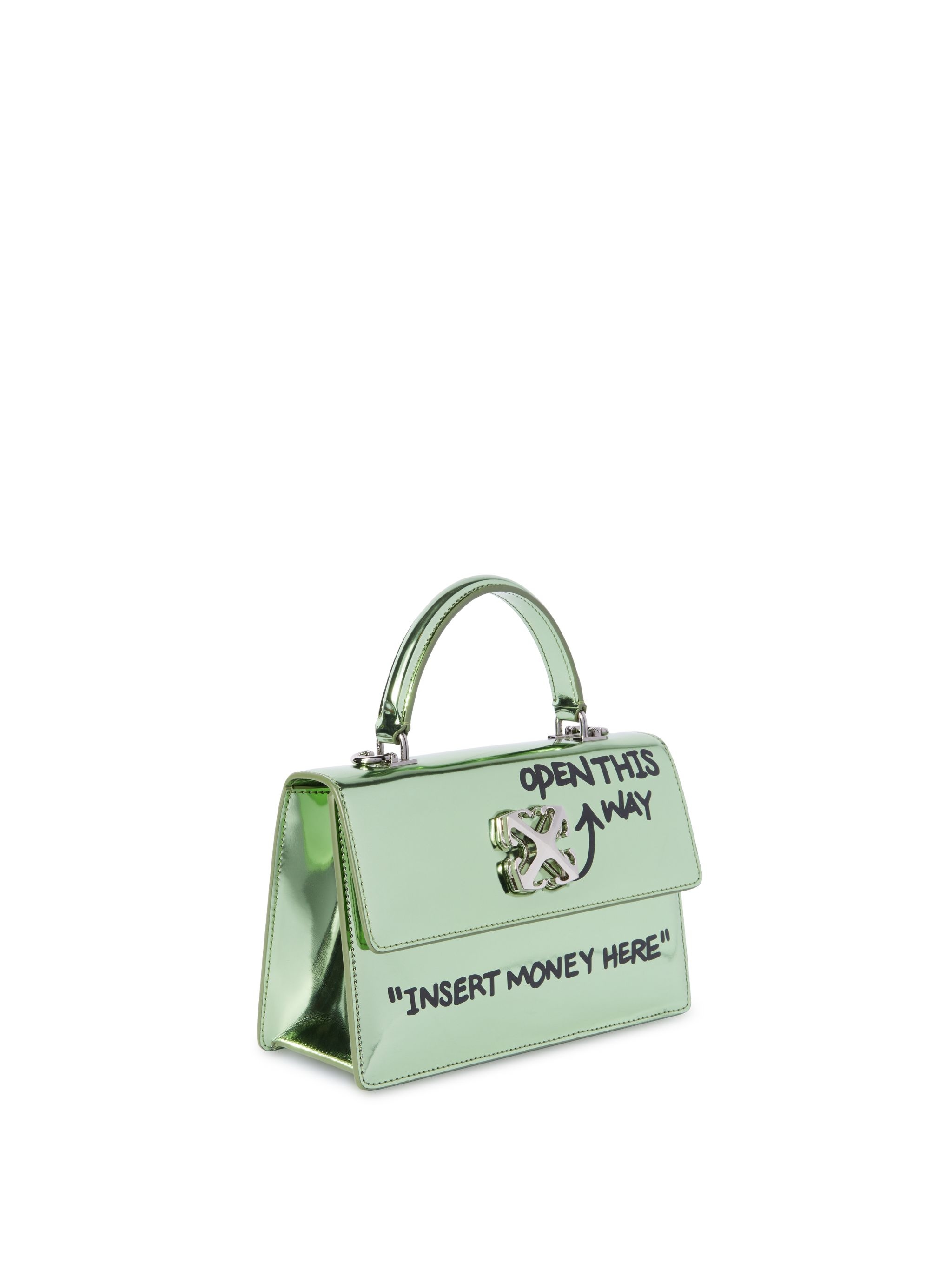 Green Jitney 1.4 Quote Top Handle Bag - 2