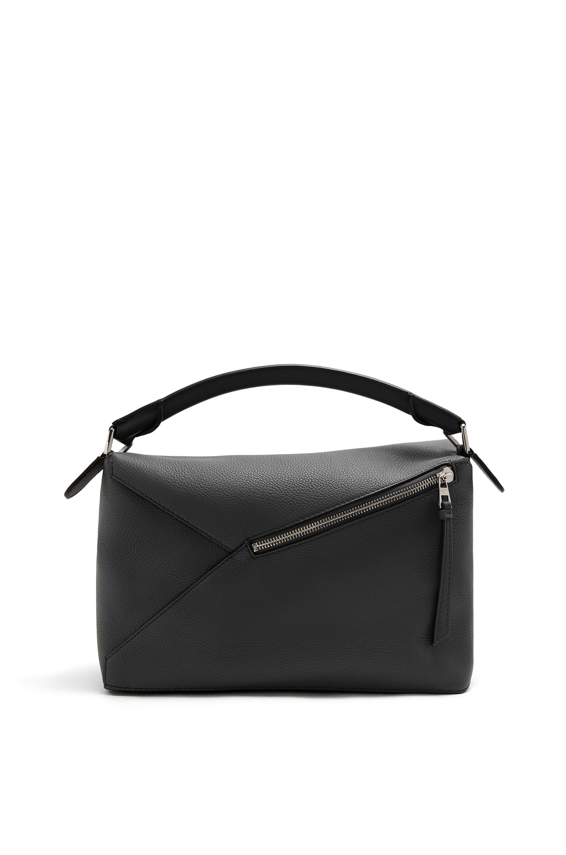 Large Puzzle bag in grained calfskin - 4
