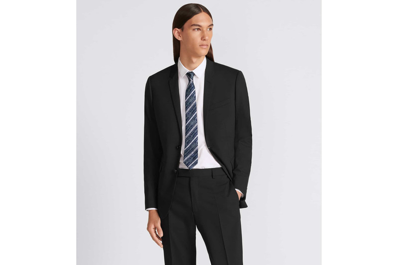 Dior Striped Toile de Jouy Tie outlook