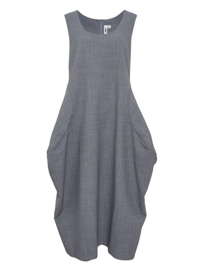 pinstripe flared dress 1