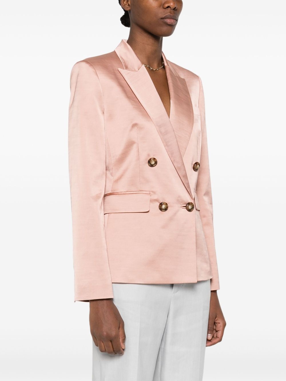 satin blazer - 3