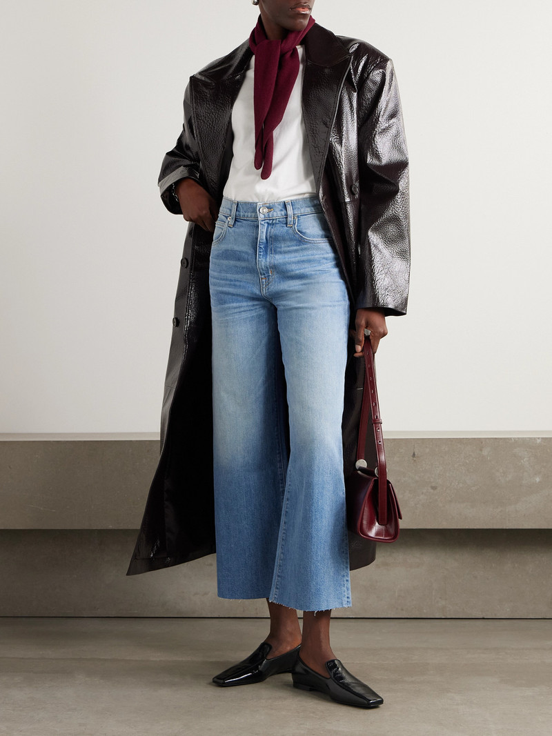 SLVRLAKE Grace Cropped High-rise Wide-leg Jeans outlook