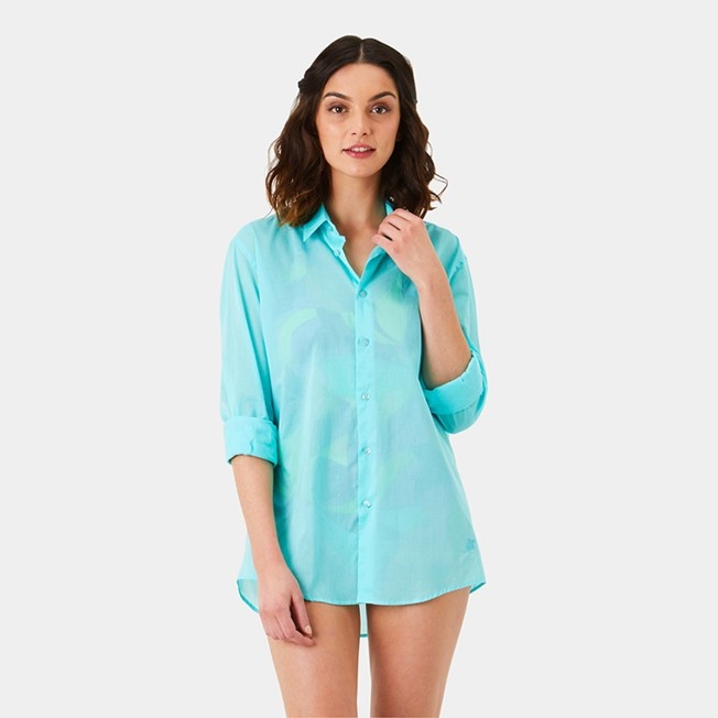 Unisex Cotton Voile Light Shirt Solid - 8