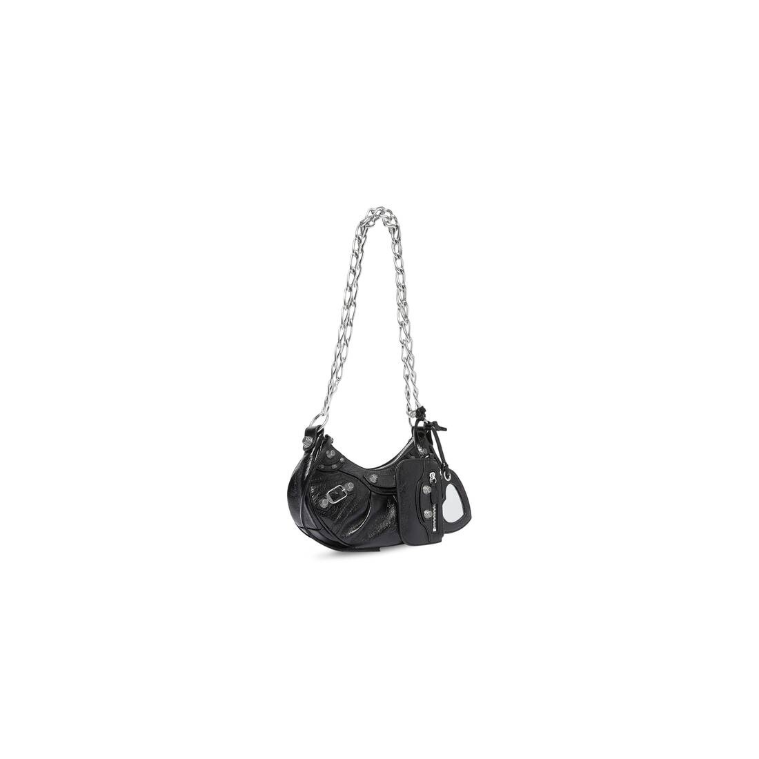 le cagole xs shoulder bag with chain - 4