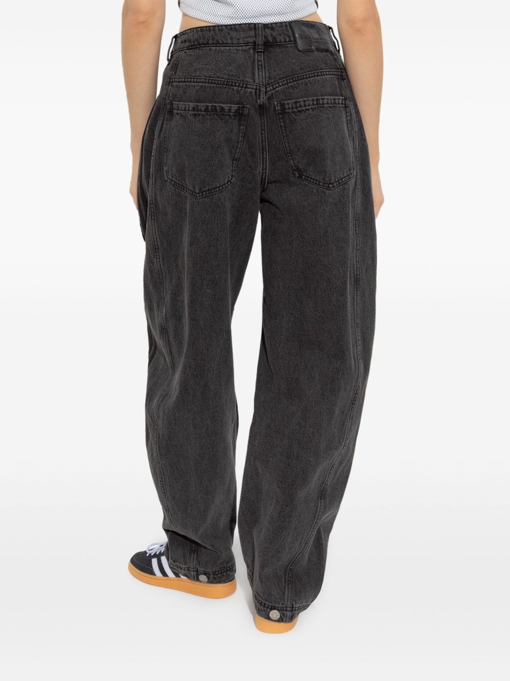 tapered-leg jeans - 4