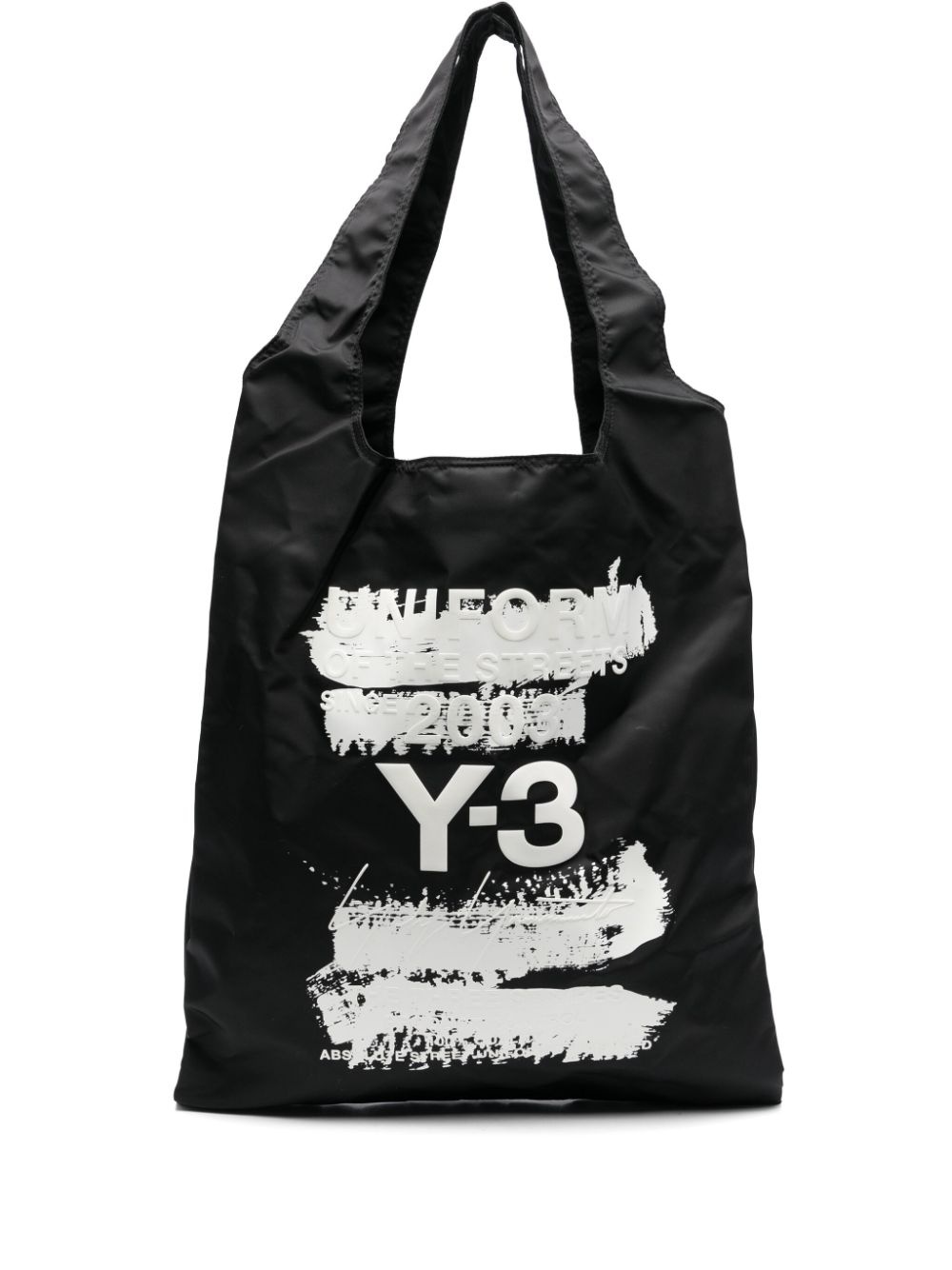 logo-print tote bag - 1